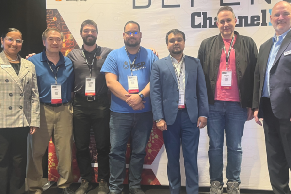 GO Technology Group networking with MSP and cybersecurity professionals at ChannelPro DEFEND in Schaumburg Illinois
